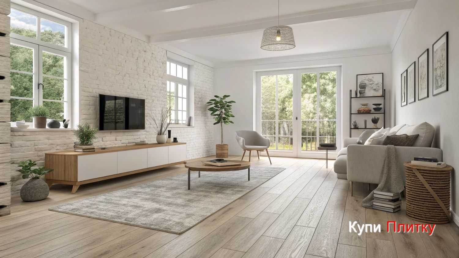 Сочетание с покрытием пола