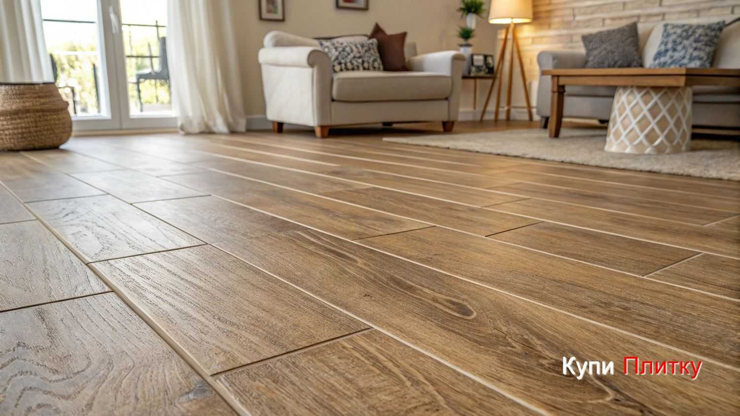 Как комбинировать плитку и кирпич для визуального увеличения пространства