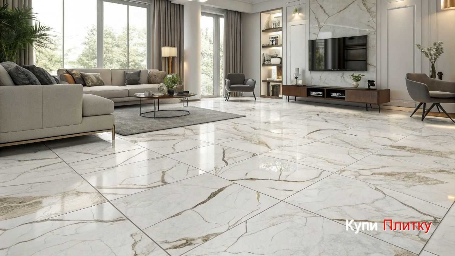 Как выбрать цвет и рисунок плит под стиль загородного интерьера