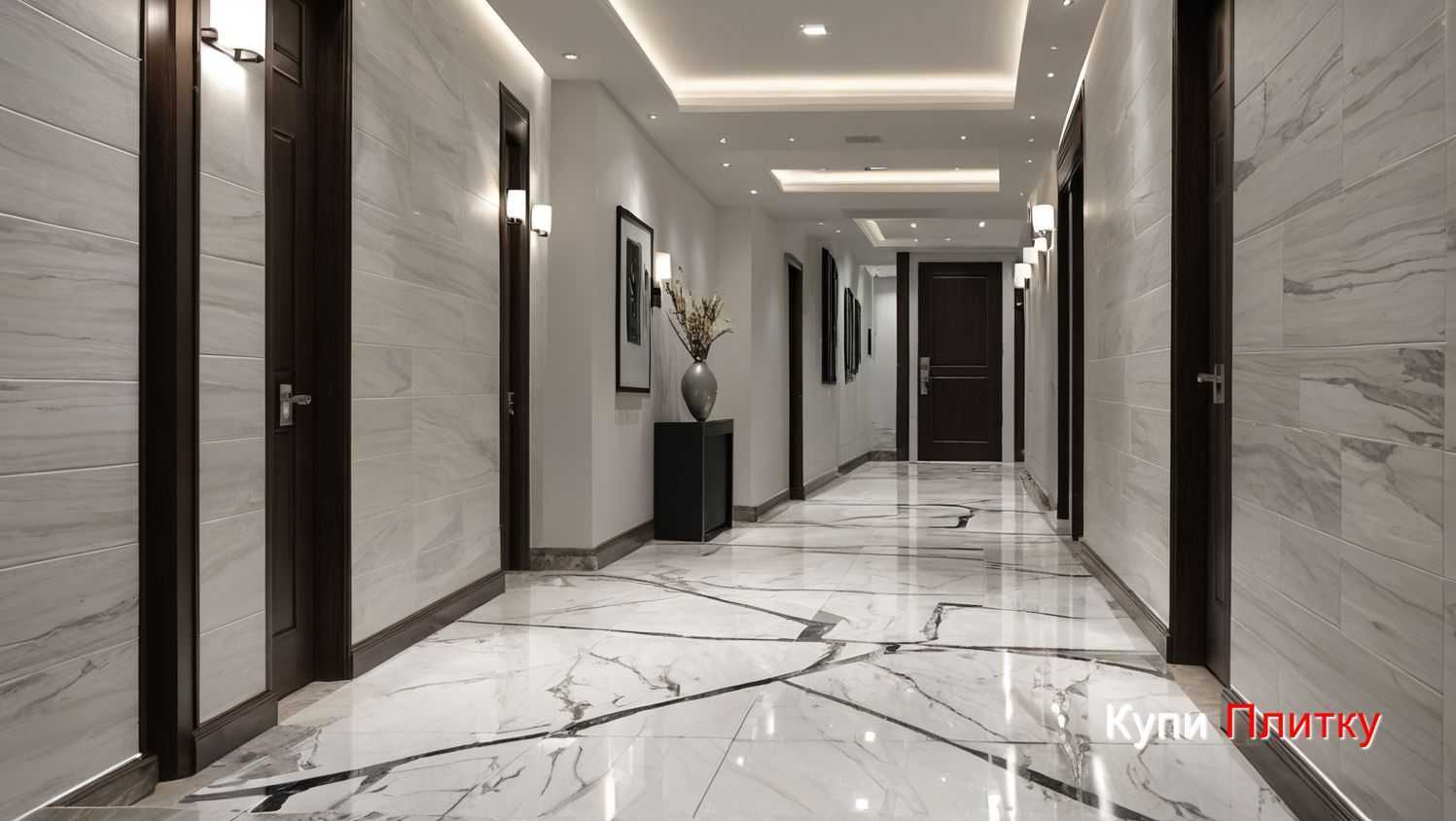 Использование глянцевых и матовых поверхностей в зависимости от освещения