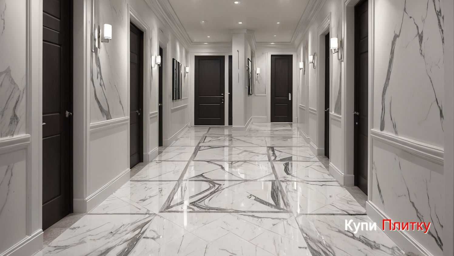 Подбор формата и раскладки плитки для визуального расширения пространства