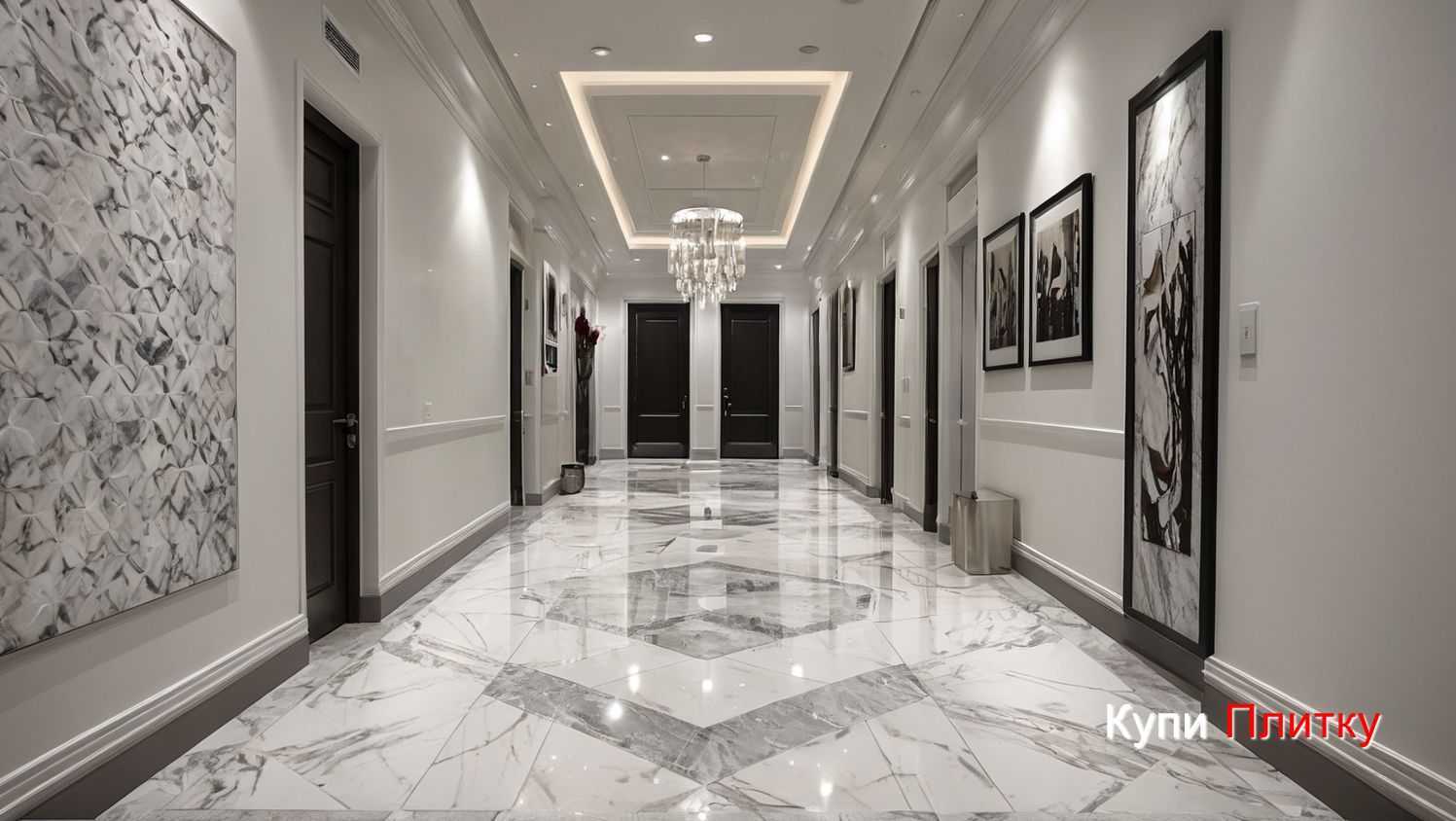 Уход и сохранение блеска мраморного покрытия из керамогранита