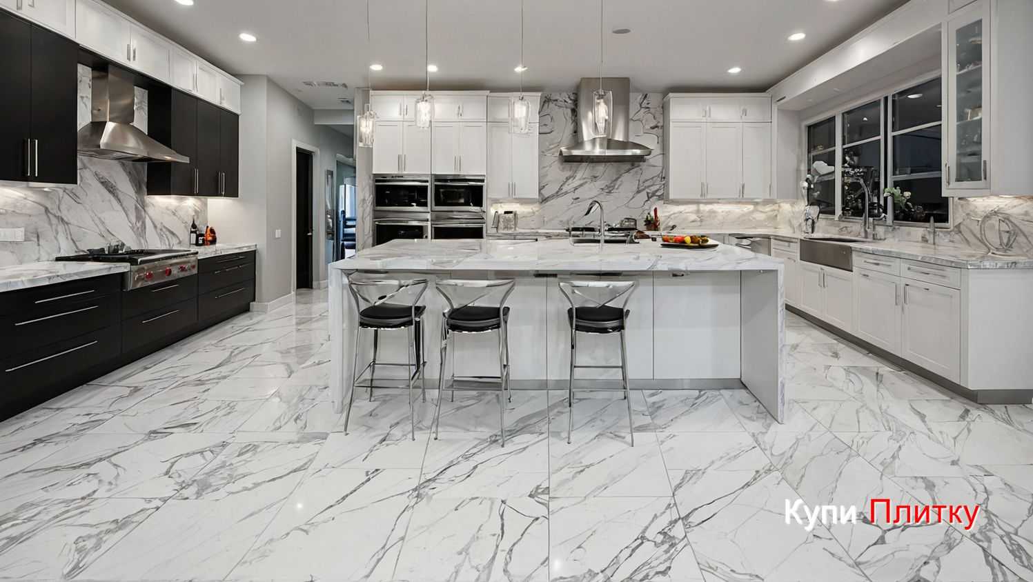 Какие оттенки затирки лучше подчёркивают светлый или тёмный мрамор