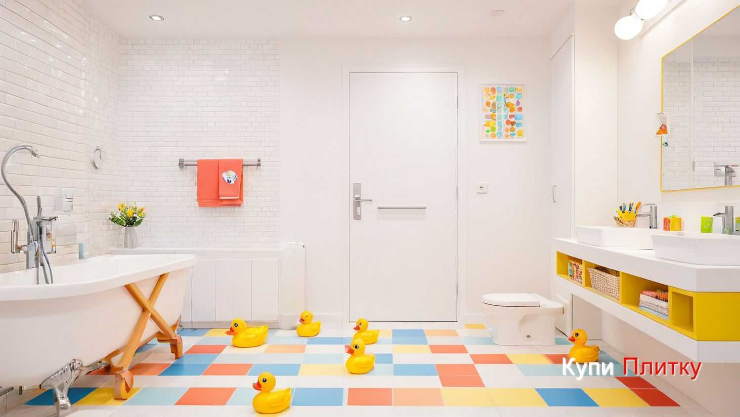 Выбор плитки, устойчивой к влаге и частым уборкам