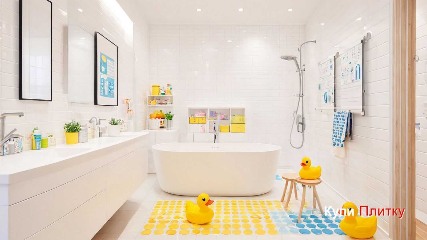 Укладка плитки для старших детей