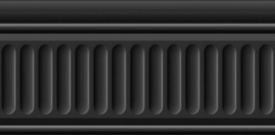 Бордюр Бланше черный структурированный 20x9,9