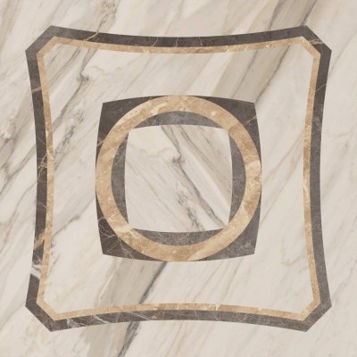 Портофино белый Вст.интарсио Por.bianco Ins.intarsio 45x45