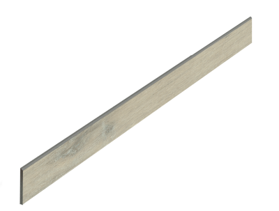 Керамогранит Плинтус Брента Уайт 90x7,2 Натуральный ректифицированный