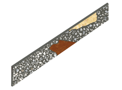 610130005320 Керамогранит Палладио Блэк Плинтус 60x7,2 ColiseumGres