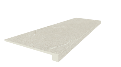 Керамогранит Ступень Фронтальная Лугано Айс 90x33 Натуральный ректифицированный