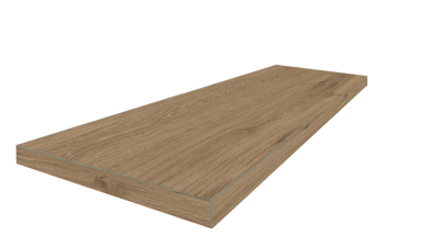 Керамогранит Ступень Угловая Левая Мерано Нат 90x33 Натуральный ректифицированный