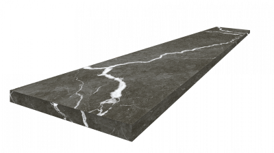 620070002496 Керамогранит Микеланджело Дарк Ступень Угловая левая 120x33 ColiseumGres