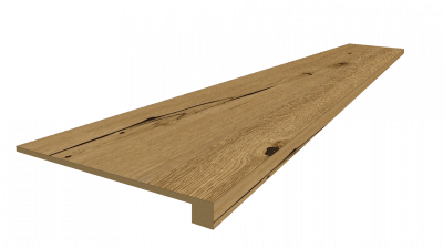 620070002508 Керамогранит Натура Нат Ступень Фронтальная 120x33 ColiseumGres