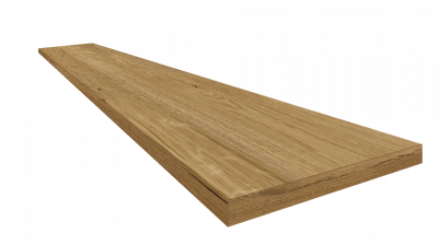 620070002511 Керамогранит Натура Нат Ступень Угловая правая 120x33 ColiseumGres