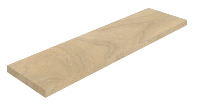 620070003001 Керамогранит Бормио Сэнд Ступень угловая левая Натуральный 120x33 ColiseumGres