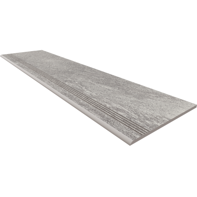 67366 Керамогранит Ступень Tramontana Grey TN01 неполированный 120x30 Estima