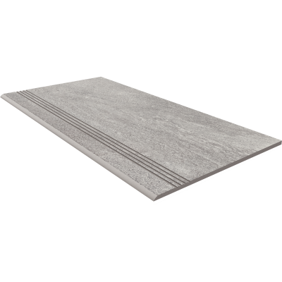 67370 Керамогранит Ступень Tramontana Grey TN01 неполированный 60x30 Estima