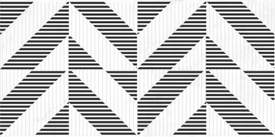 A15925 Вставка Calacatta белая шеврон 59,8x29,8 Cersanit