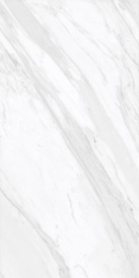 A17052 Керамогранит Volkas полированный белый ректификат 120x60 Cersanit