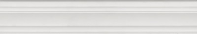 BLF008R Бордюр Багет Синтра белый матовый обрезной 40x7,3 Kerama Marazzi