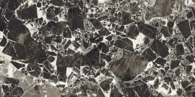 CDB00033202 Керамогранит Нуар черный 120x60 Керамин