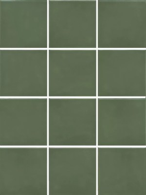 KM1010G0050N Керамогранит Бахия зелёный глянцевый 39,8x29,8 из 12 частей 9,8x9,8x0,7 Kerama Marazzi