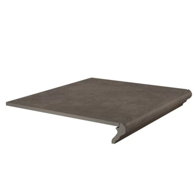 KM4040G0031NGTF Керамогранит Ступень фронтальная Хадду коричневый матовый 40,2x34x0,8 Kerama Marazzi