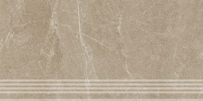 KM6060G0491RGRF Керамогранит Ступень фронтальная Эстерель бежевый матовый обрезной 60x30 Kerama Marazzi