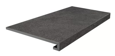 KM8080G0061RGCF Керамогранит Ступень клееная фронтальная Портленд антрацит матовый обрезной 80x33x0,9 Kerama Marazzi