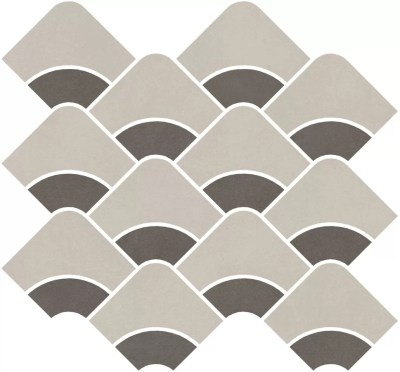 KMD2HID008BR Декор Таделакт наборный бежевый светлый, коричневый матовый обрезной 30x28x0,9 Kerama Marazzi