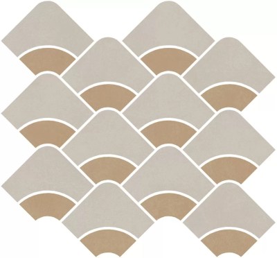 KMD2HID009BR Декор Таделакт наборный бежевый светлый, жёлтый матовый обрезной 30x28x0,9 Kerama Marazzi