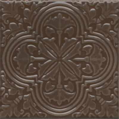 KMD3STA005BN Декор Фес коричневый глянцевый 15x15x0,69 Kerama Marazzi
