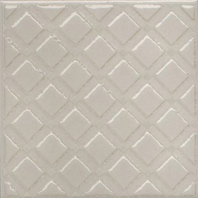 KMD3STA014GN Керамогранит Декор Бахия 1 серый светлый глянцевый 9,8x9,8x0,7 Kerama Marazzi