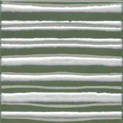 KMD3STA023GN Керамогранит Декор Бахия 3 зелёный глянцевый 9,8x9,8x0,7 Kerama Marazzi