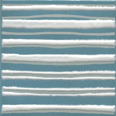 KMD3STA024GN Керамогранит Декор Бахия 3 бирюзовый глянцевый 9,8x9,8x0,7 Kerama Marazzi