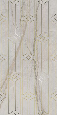 KMD3STA029BR Декор Ифран серый светлый глянцевый обрезной 119,5x60x0,9 Kerama Marazzi