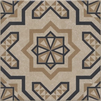 KMD3STA046GN Керамогранит Декор Касабланка бежевый светлый матовый 20x20x0,8 Kerama Marazzi