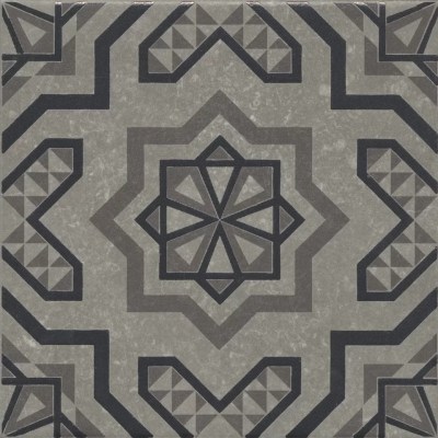 KMD3STA048GN Керамогранит Декор Касабланка серый матовый 20x20x0,8 Kerama Marazzi