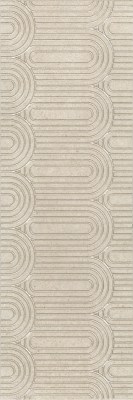 Безана бежевый обрезной 75x25 декор