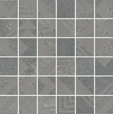 Декор Про Нордик серый мозаичный 30x30