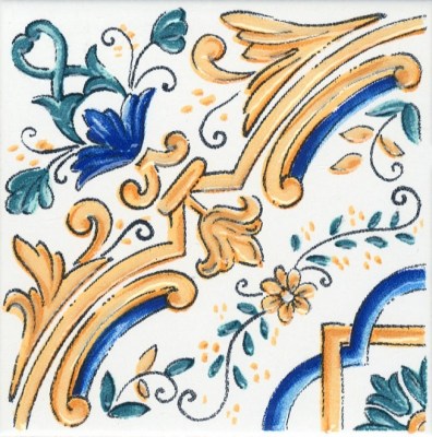 Вставка Капри майолика