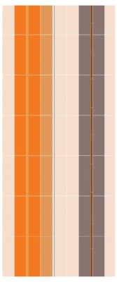 Вариант раскладки коллекции Баттерфляй
