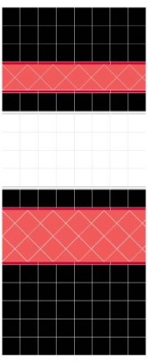 Вариант раскладки коллекции Конфетти