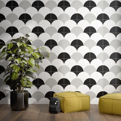 Керамическая плитка и керамогранит коллекции Теорема Kerama Marazzi в интерьере