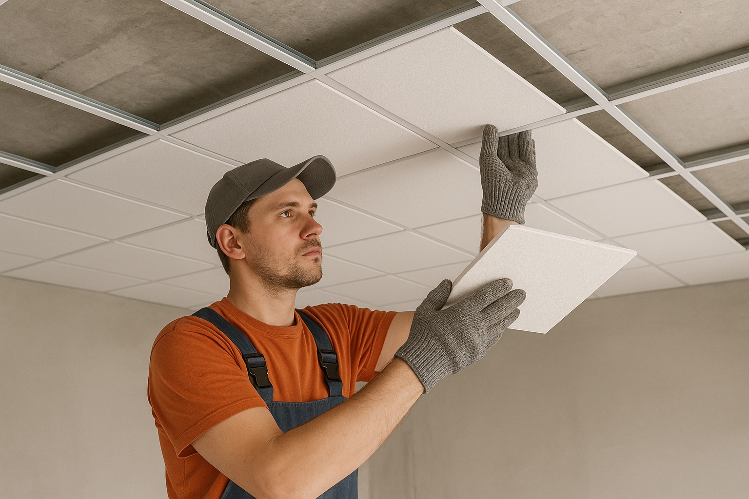 Можно ли укладывать керамическую плитку на потолок?