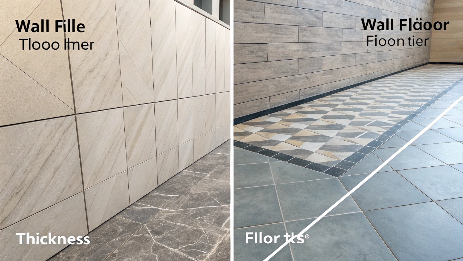 Какая толщина плитки оптимальная для укладки на стены или на пол