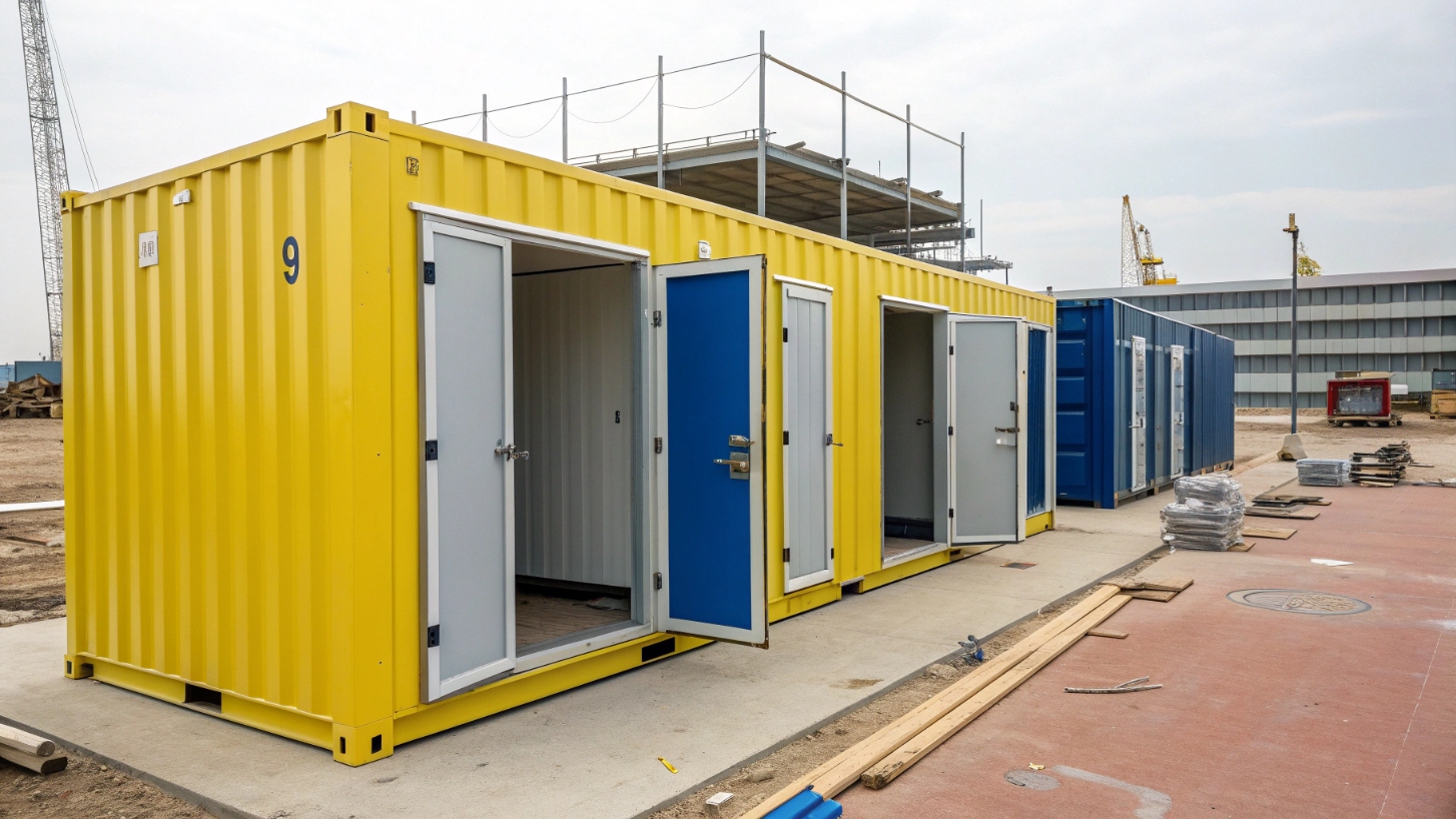 Аренда металлических строительных бытовок