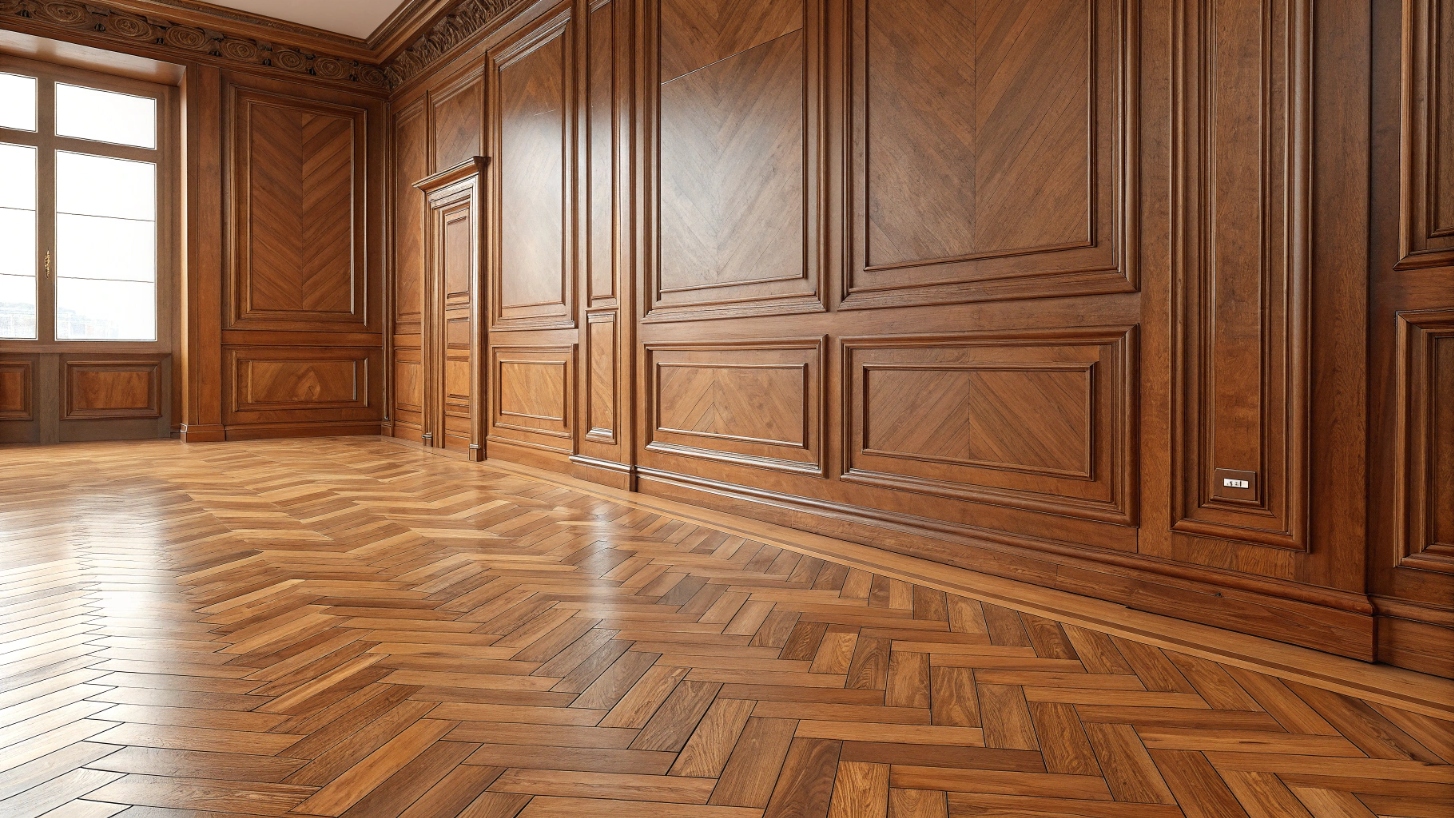 Паркет и стеновые панели